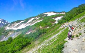 Sightseeing scenery that simply shows the weather in Nagano in July1