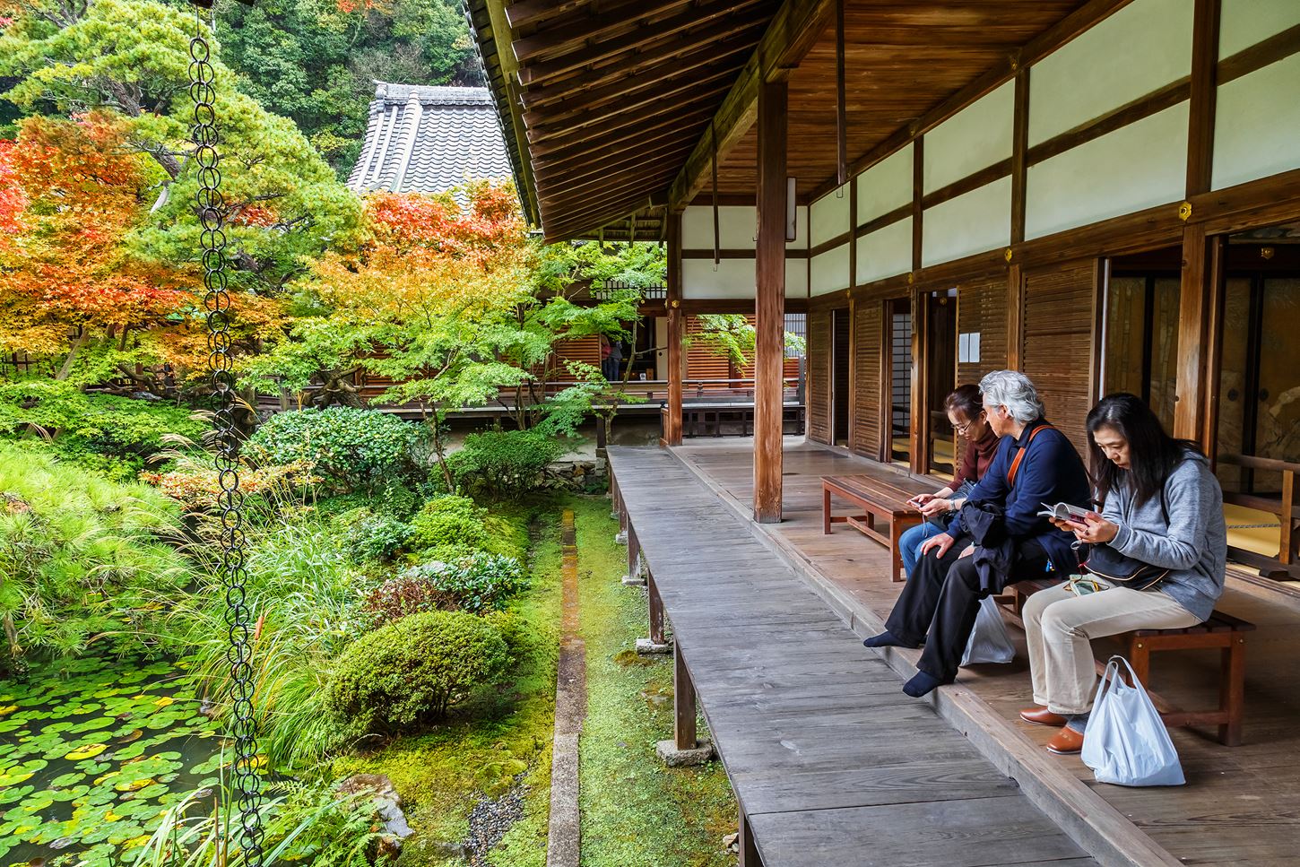 Sightseeing scenery that simply shows the weather in Kyoto in October4