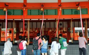 Sightseeing scenery that simply shows the weather in Kyoto in September4