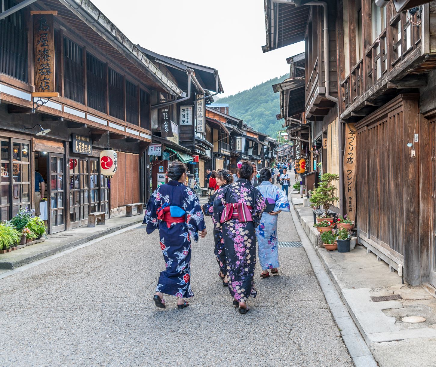 Sightseeing scenery that simply shows the weather in Nagano in August6