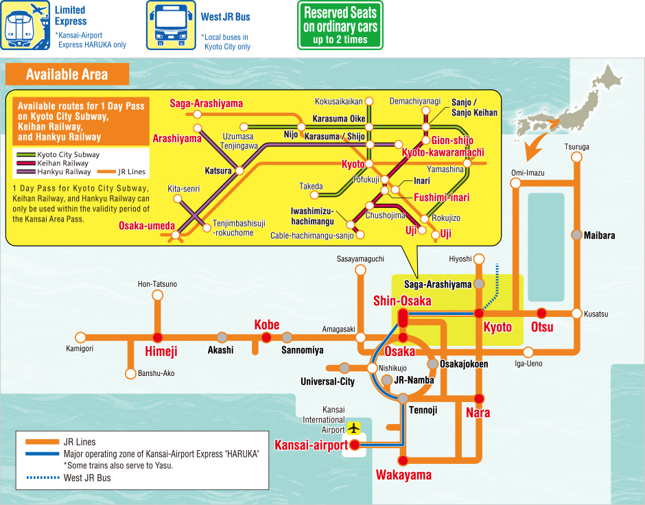 Kansai Area Pass