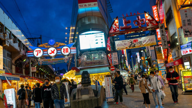 Ameya Yokocho Shopping Street