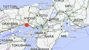 map of hyogo_himeji